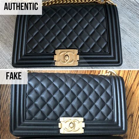 chanel boy fake|how to tell chanel authenticity.